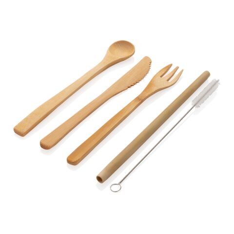 Set de couverts en bambou blanc | sans marquage | non disponible | non disponible | non disponible