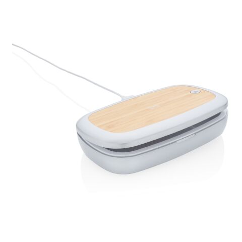 Boîte de stérilisation UV-C avec chargeur sans fil 5W Rena gris | sans marquage | non disponible | non disponible