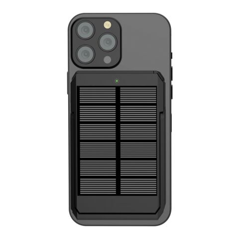 Powerbank solaire 5000 mAh et 10W en plastique RCS Skywave noir | sans marquage | non disponible | non disponible