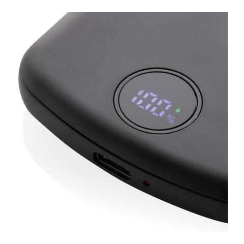 Powerbank magnétique 5000mAh en plastique RCS MagBoost noir | sans marquage | non disponible | non disponible