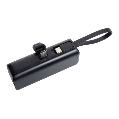 Powerbank 3000mAh en plastique RCS connexion USB C Powerlink noir | sans marquage | non disponible | non disponible