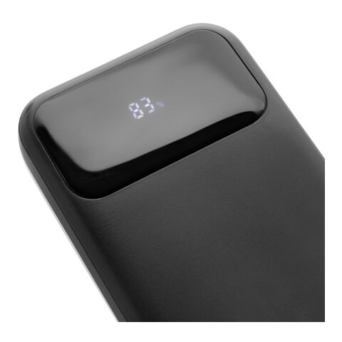 Powerbank 10.000mAh en plastique RCS avec câbles Turbopack noir | sans marquage | non disponible | non disponible