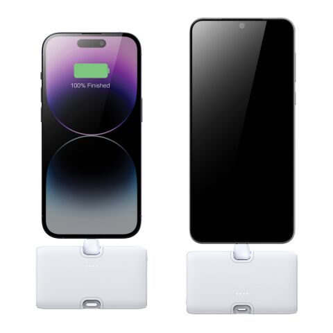 Powerbank 20W PD en plastique RCS Urban Vitamin Los Angeles blanc | sans marquage | non disponible | non disponible
