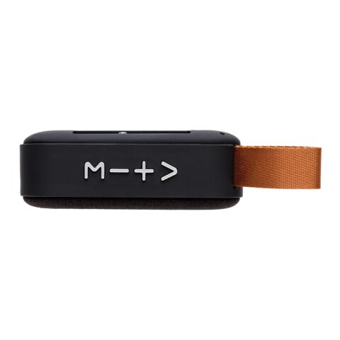 Enceinte 3W en tissu- Batterie 300 mAh noir-noir | sans marquage | non disponible | non disponible
