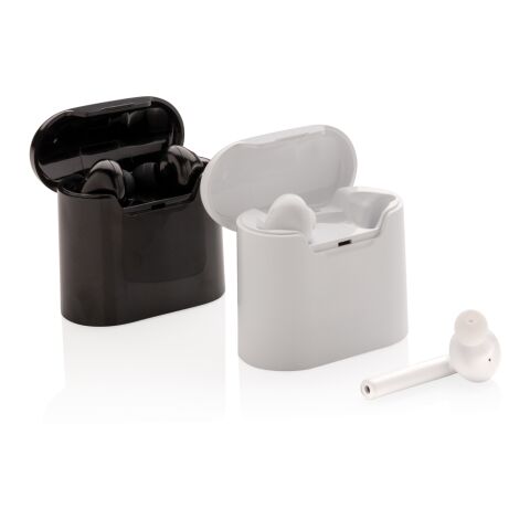 Ecouteurs sans fil dans un boitier de charge Liberty noir | sans marquage | non disponible | non disponible