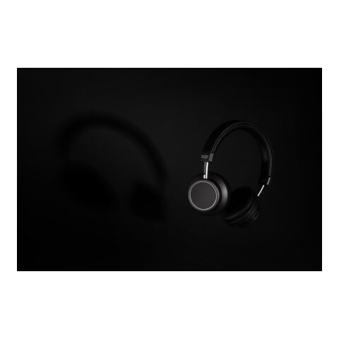 Casque audio sans fil V3 Swiss Peak argent-noir | sans marquage | non disponible | non disponible