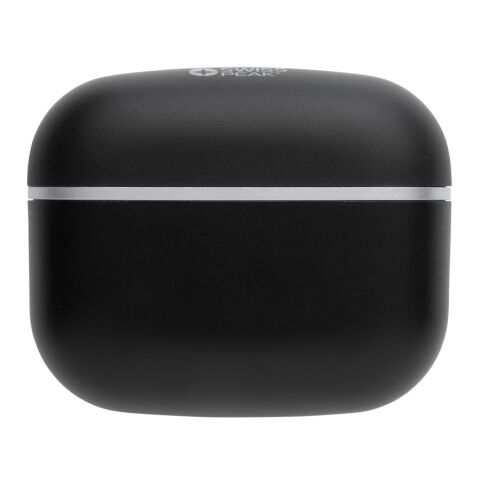 Écouteurs 2.0 TWS Swiss Peak en plastique recyclé RCS noir | sans marquage | non disponible | non disponible