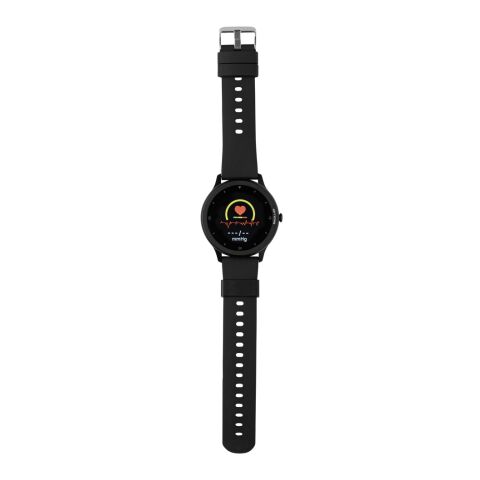 Montre connectée en TPU recyclé RCS Swiss Peak noir | sans marquage | non disponible | non disponible