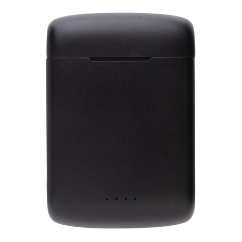 Ecouteurs solaires en plastique recyclé RCS Skywave noir | sans marquage | non disponible | non disponible