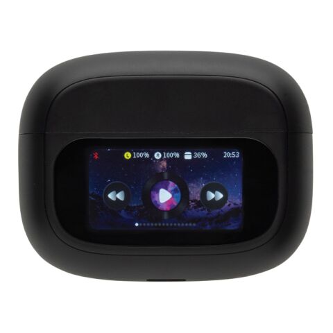 Ecouteurs ANC en plastique RCS avec écran tactile Airtune noir | sans marquage | non disponible | non disponible