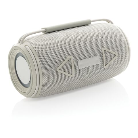 Enceinte 16W étanche IPX4 en plastique recyclé RCS Prisma gris | sans marquage | non disponible | non disponible