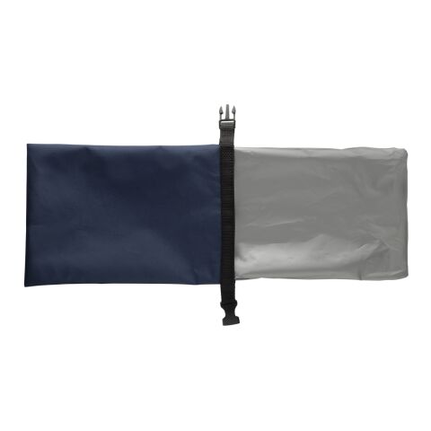 Sac à lunch pliable 30x20cm en rPET AWARE™ Snackstrap bleu marine | sans marquage | non disponible | non disponible