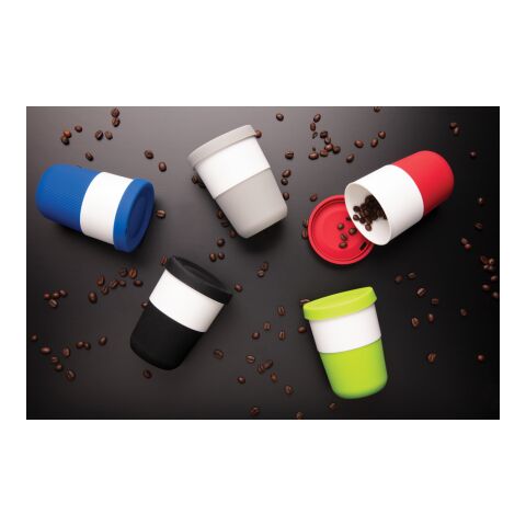 Tasse Coffee To Go 380ml en PLA noir | sans marquage | non disponible | non disponible