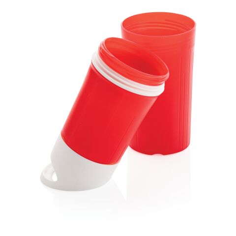 Bouteille biologique produite en Europe double ouverture - 500 ml rouge | sans marquage | non disponible | non disponible