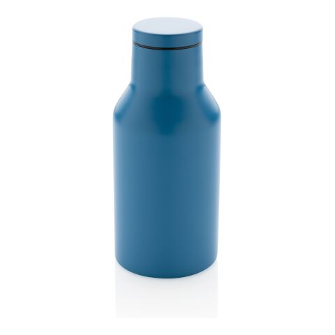Bouteille compacte en acier inoxydable recyclé RCS bleu | sans marquage | non disponible | non disponible