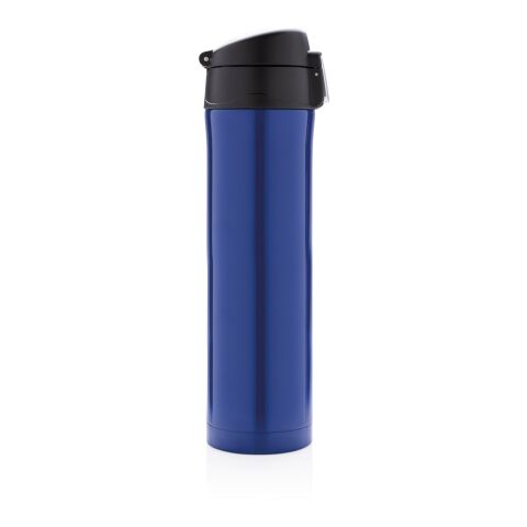 Bouteille 450ml verrouillage facile en plastique recyclé RCS bleu | sans marquage | non disponible | non disponible