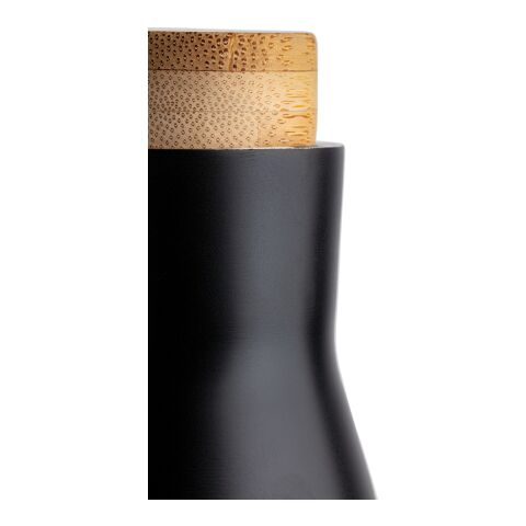 Bouteille isotherme et étanche avec couvercle en acier Clima noir | sans marquage | non disponible | non disponible