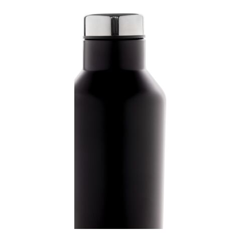 Bouteille isotherme en acier inoxydable au Design moderne noir | sans marquage | non disponible | non disponible