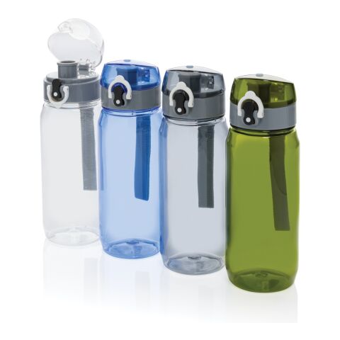 Bouteille d'eau 600ml étanche en rPET RCS Yide noir | sans marquage | non disponible | non disponible