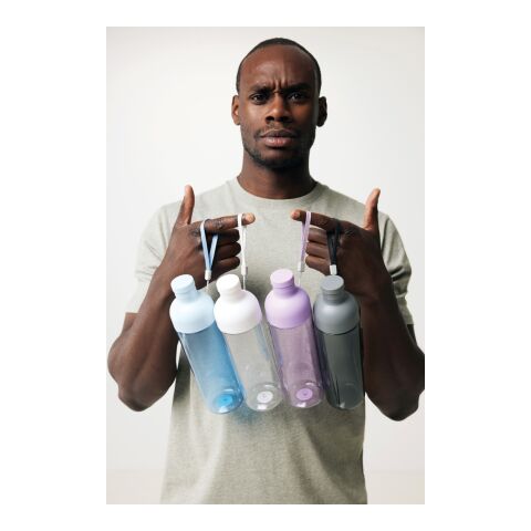Bouteille d'eau étanche 600ml en rPET RCS Impact violet | sans marquage | non disponible | non disponible