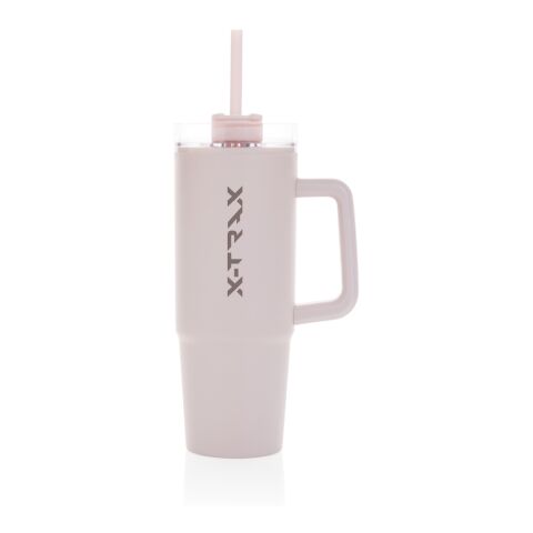 Mug 900ml avec poignée en plastique recyclé RCS Tana rose | sans marquage | non disponible | non disponible