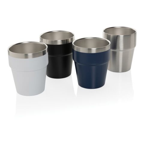 Tasse à café 300ml à double paroi en acier RCS Clark blanc | sans marquage | non disponible | non disponible