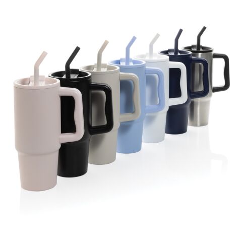 Mug 900ml en acier inoxydable recyclé Embrace RCS argent | sans marquage | non disponible | non disponible