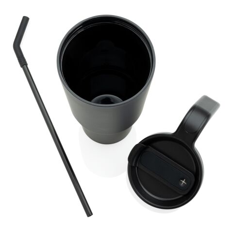 Mug 900ml en acier certifié RCS Graphic noir | sans marquage | non disponible | non disponible