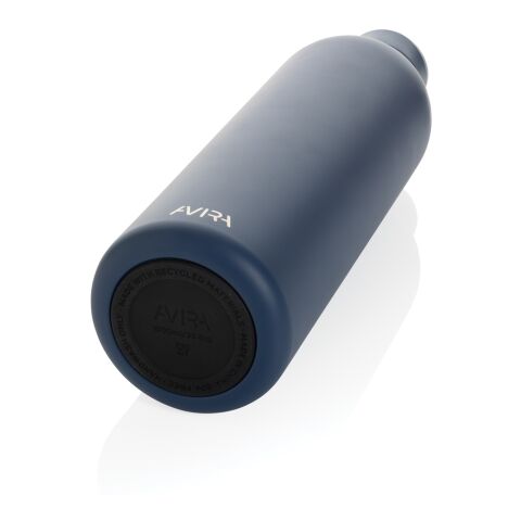 Bouteille isotherme 1L Avira Avior en acier recyclé RCS blue marin | sans marquage | non disponible | non disponible