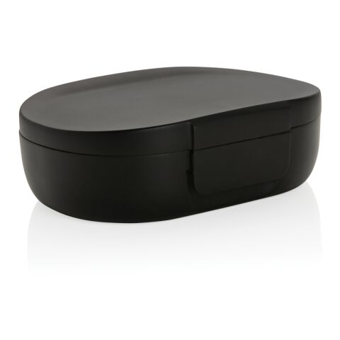 Boîte à lunch 700ml en PP recyclé RCS Avira Atlas noir | sans marquage | non disponible | non disponible