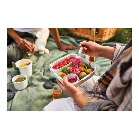 Boîte à lunch Black+Blum Original vert olive | sans marquage | non disponible | non disponible