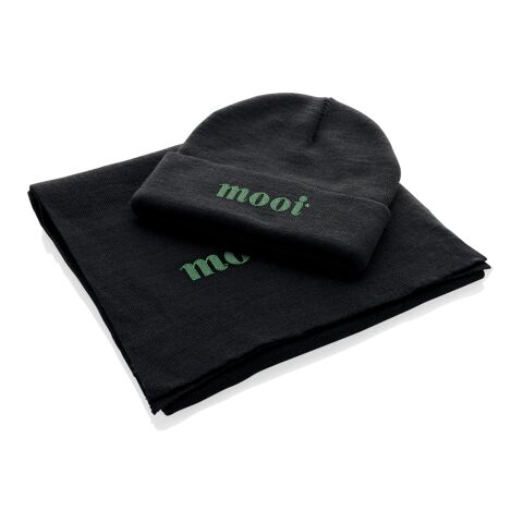 Écharpe 180x30cm Elles AWARE™ Polylana® noir | sans marquage | non disponible | non disponible | non disponible