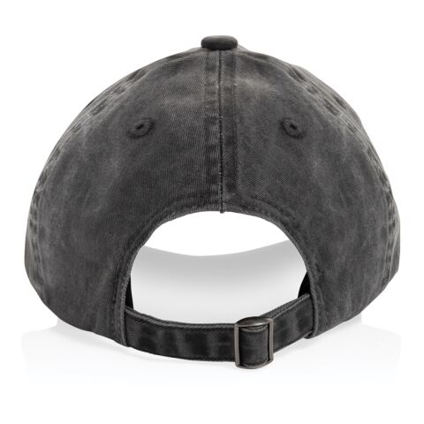 Casquette BEAU AWARE™ lavée à 6 panneaux en sergé de coton 2 noir | sans marquage | non disponible | non disponible | non disponible