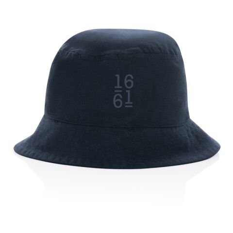 Bob en toile 285 g/m² recyclé et non teintée Impact AWARE™ bleu marine | sans marquage | non disponible | non disponible | non disponible