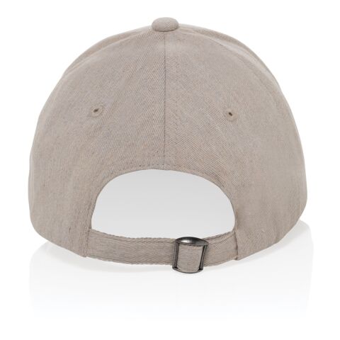 Casquette 6 panneaux 200gr chiné et recyclé AWARE™ Milo blanc | sans marquage | non disponible | non disponible | non disponible
