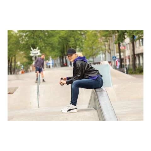 Casquette de routier 5 panneaux coton recyclé Impact AWARE™ noir | sans marquage | non disponible | non disponible | non disponible