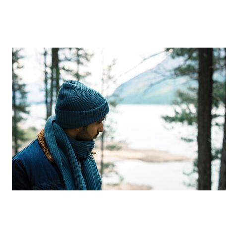 Bonnet double épaisseur Impact AWARE™ Polylana® bleu | sans marquage | non disponible | non disponible | non disponible