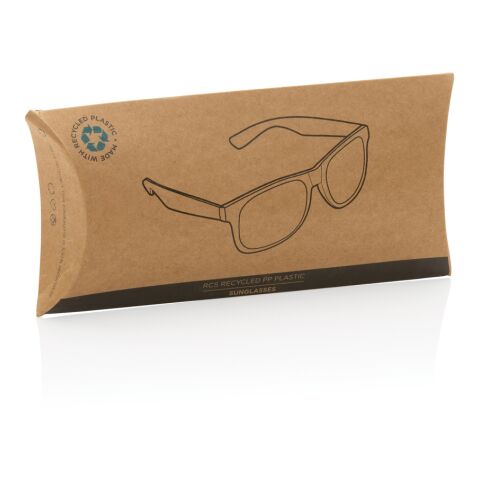 Lunettes de soleil en plastique PP recyclé GRS blanc | sans marquage | non disponible | non disponible