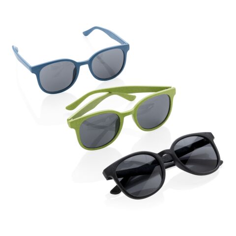 Lunettes de soleil en fibre de paille bleu | sans marquage | non disponible | non disponible