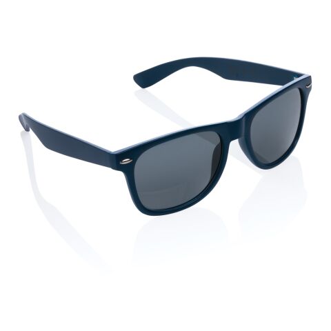 Lunettes de soleil en plastique recyclé GRS bleu marine | sans marquage | non disponible | non disponible
