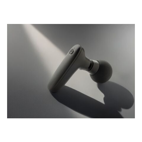 Pistolet de massage en plastique recyclé RCS Revix noir | sans marquage | non disponible | non disponible