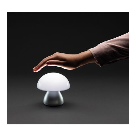 Lampe de table rechargeable par USB en plastique RCS Luming argent | sans marquage | non disponible | non disponible