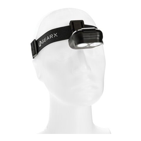 Lampe frontale avec capteur de mouvement en ABS RCS Gear X noir | sans marquage | non disponible | non disponible