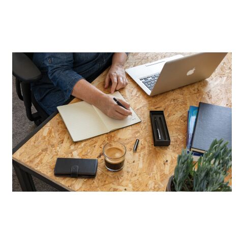 Set de stylos Deluxe noir | sans marquage | non disponible | non disponible