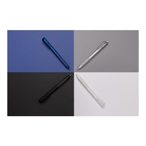 Stylo TwistLock en ABS recyclé certifié GRS argent | sans marquage | non disponible | non disponible