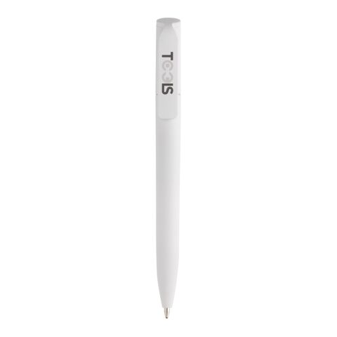 Mini stylo en ABS recyclé certifié GRS Pocketpal blanc | sans marquage | non disponible | non disponible