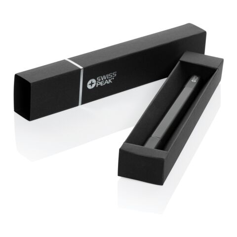 Stylo à double pointe en aluminium RCS Swiss Peak Storm noir | sans marquage | non disponible | non disponible