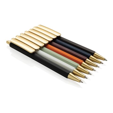 Stylo luxe à trois faces EDGE RCS noir | sans marquage | non disponible | non disponible