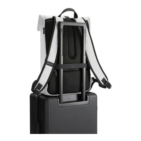 Sac à dos à rabat étanche Urban gris-noir | sans marquage | non disponible | non disponible