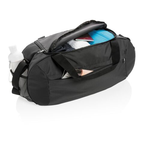 Sac de sport moderne en rPET Impact AWARE™ noir | sans marquage | non disponible | non disponible | non disponible